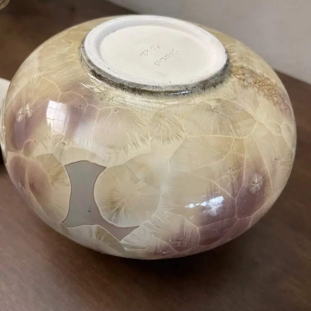 artist pottery crystalline